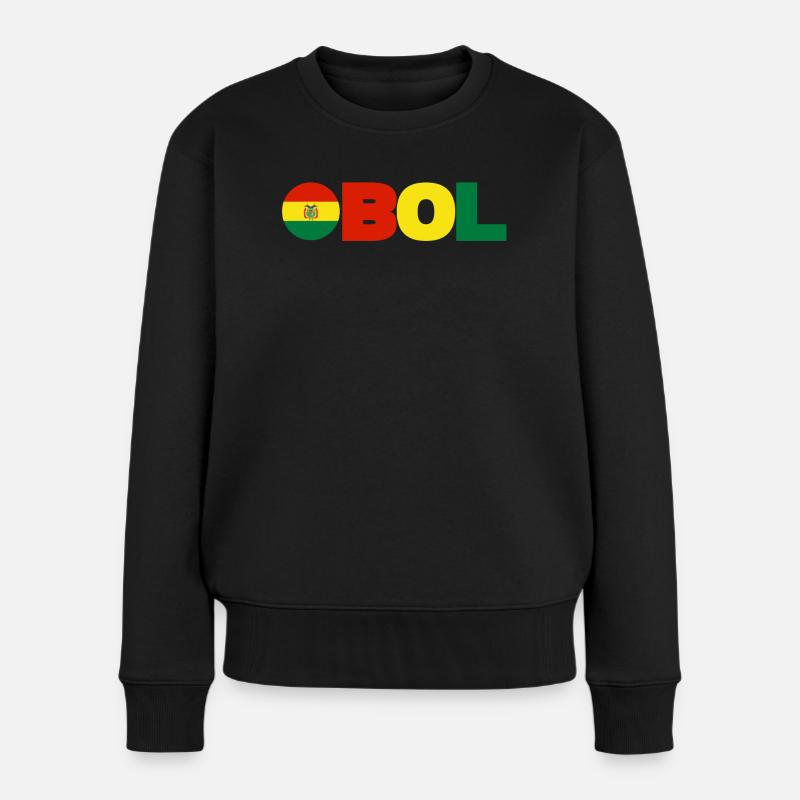 Bolivie - Pull Premium bio Femme - noir