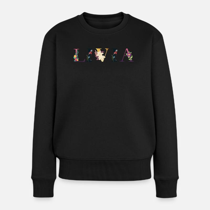 Livia - Pull Premium bio Femme - noir