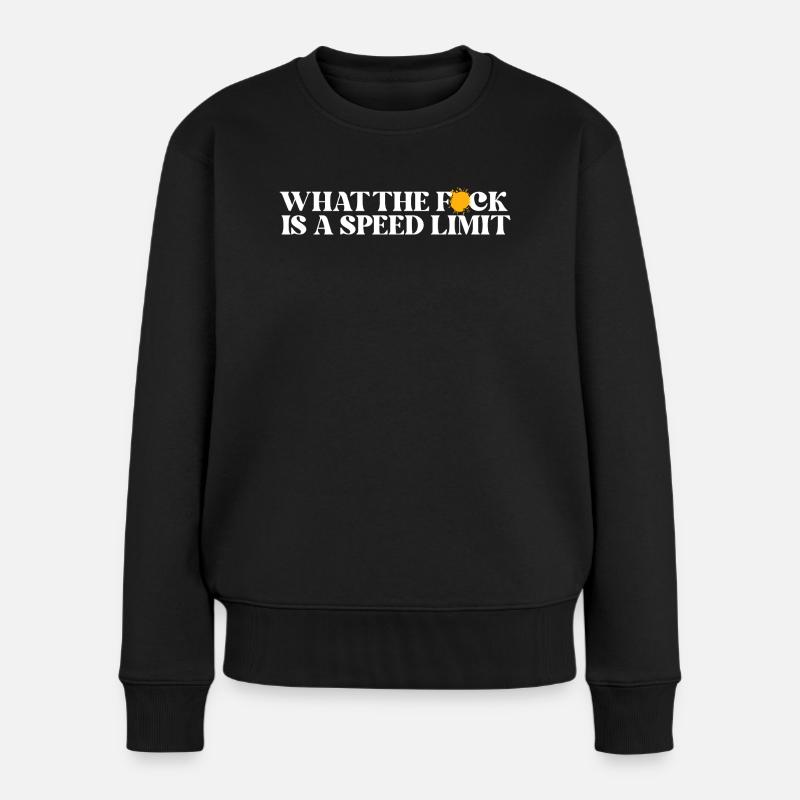 Voiture - Pull Premium bio Femme - noir