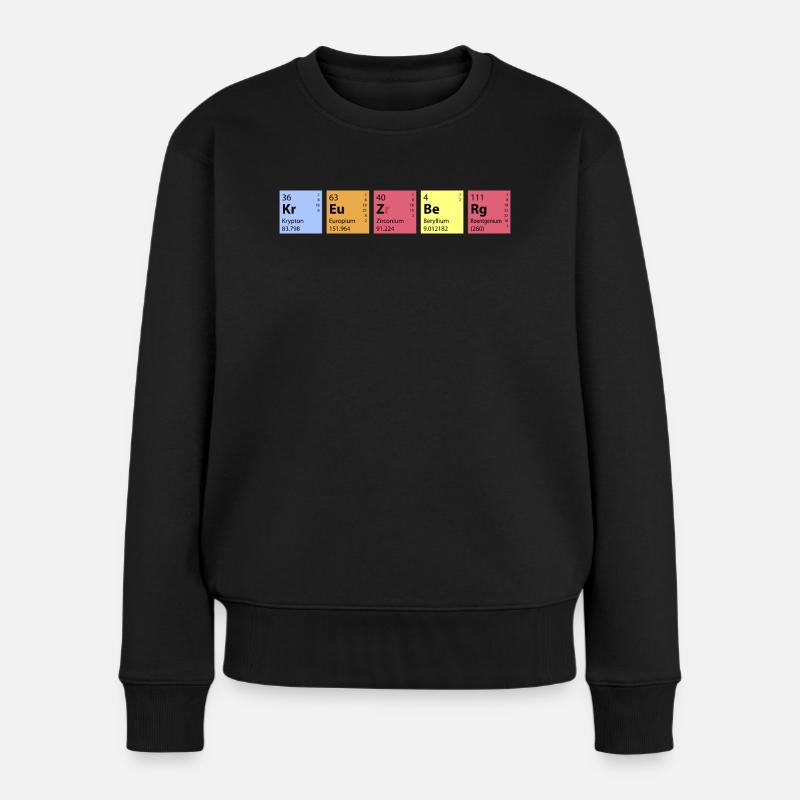 Chemie Kreuzberg - Frauen Premium Bio Pullover - Schwarz