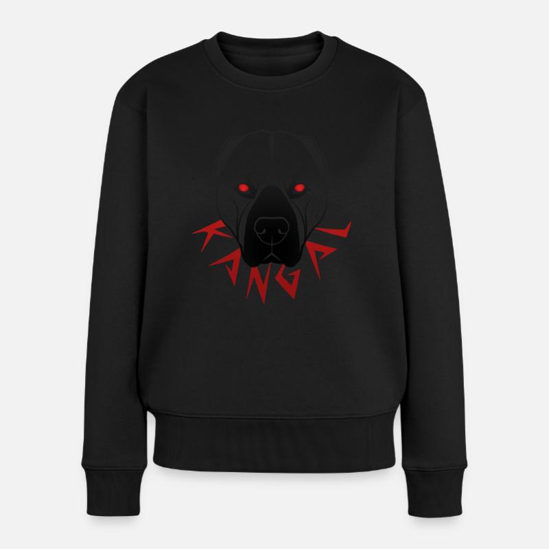 Kangal - Pull Premium bio Femme - noir