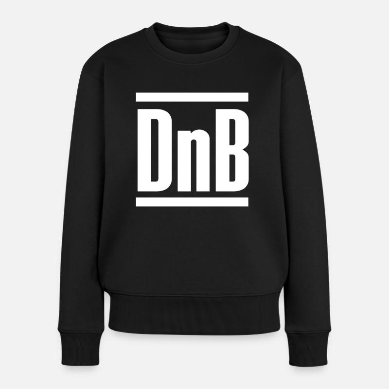 DnB - Women's Premium Organic Jumper - black