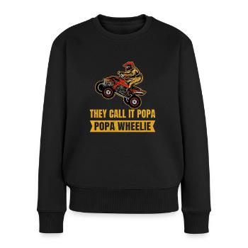 Quad Atv Motorsport - Pull Premium bio Femme - noir - Devant - Julia (174cm)