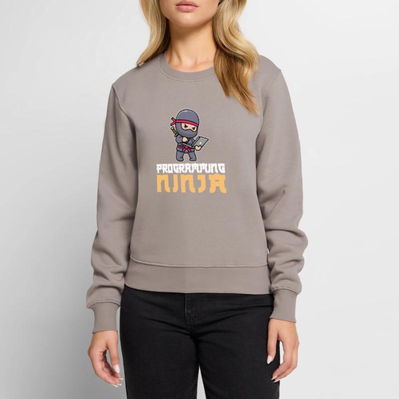 Developer Coder Programmer Ninja Women's Premium Organic Jumper