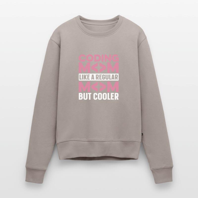 Entwickler Coder Programmierer Mama Frauen Premium Bio Pullover
