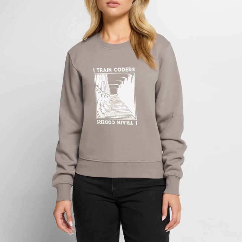 Entwickler Coder Programmierer Rechner Frauen Premium Bio Pullover