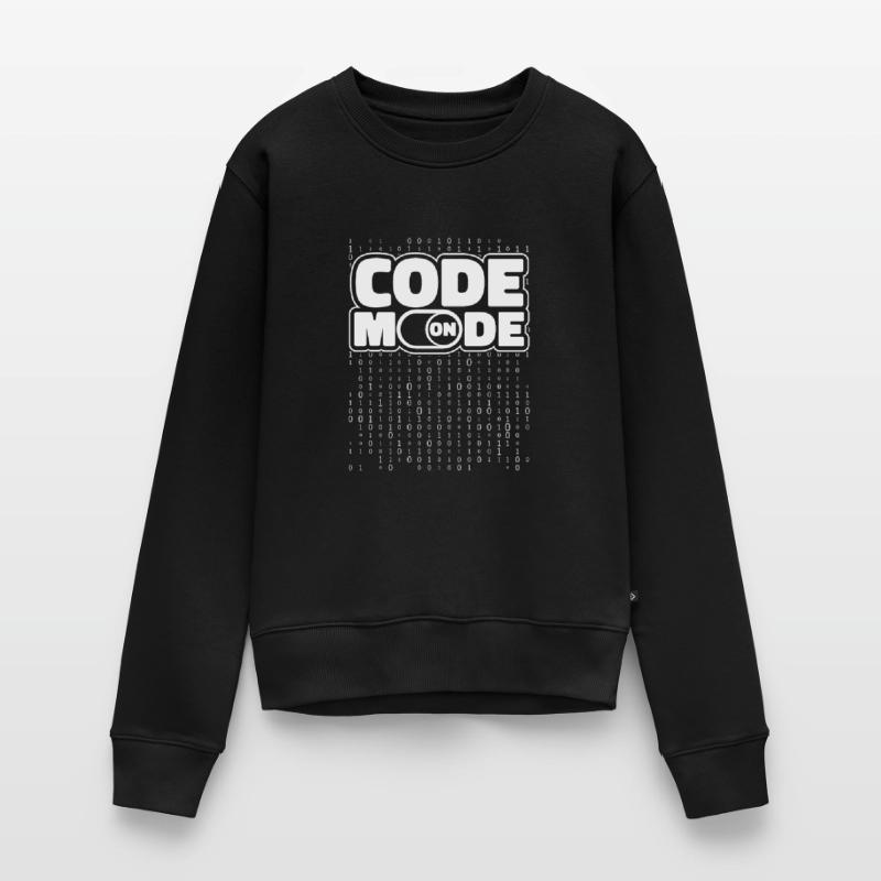 Programmeur Codeur développeur Pull Premium bio Femme