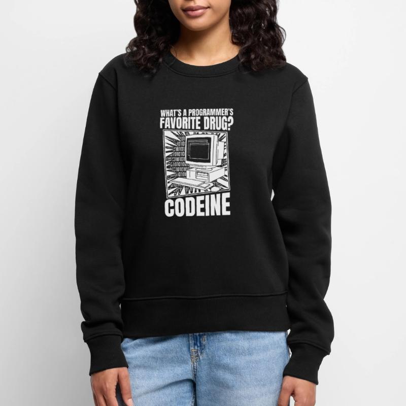 Developer Coder Programmer Computer Pull Premium bio Femme