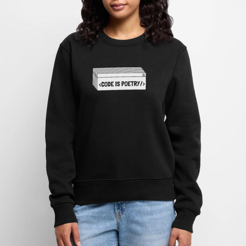 Programmeur Codeur développeur Pull Premium bio Femme