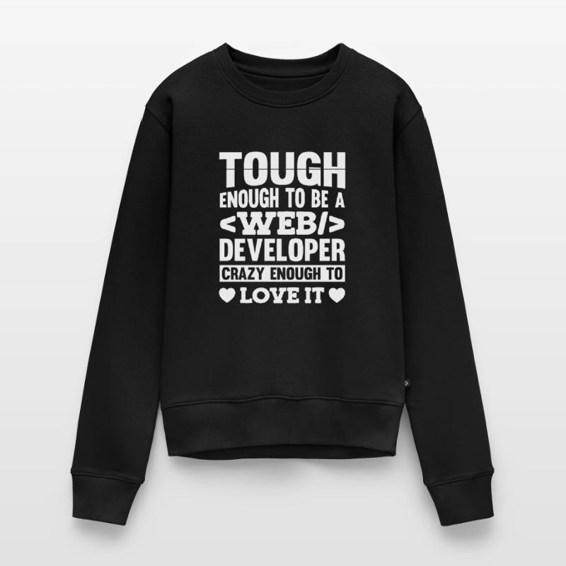 Web Entwickler Webdeveloper Frauen Premium Bio Pullover