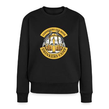 Hobby Gardener Garden Camp Garden Beer - Women's Premium Organic Jumper - black - Front - Julia (174cm)