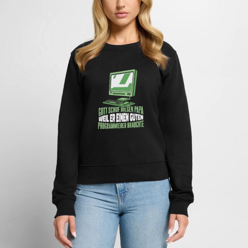 Entwickler Coder Programmierer Frauen Premium Bio Pullover