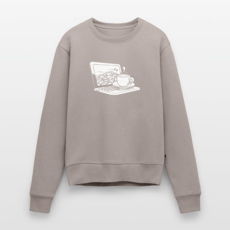 Entwickler Coder Programmierer Kaffee Frauen Premium Bio Pullover