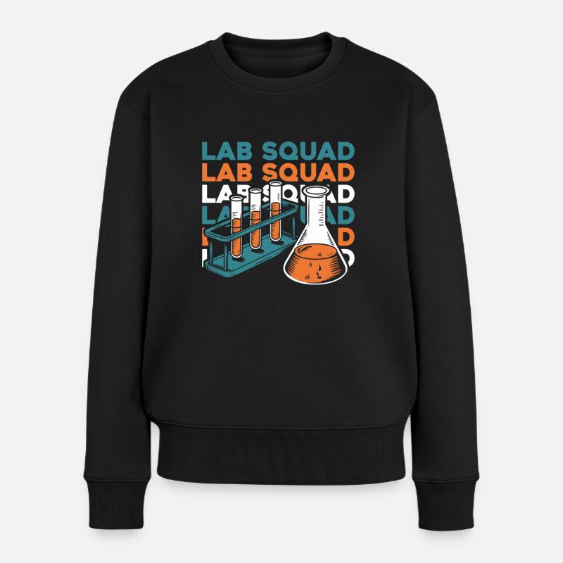 Assistant de laboratoire de biologie Kader - Pull Premium bio Femme - noir