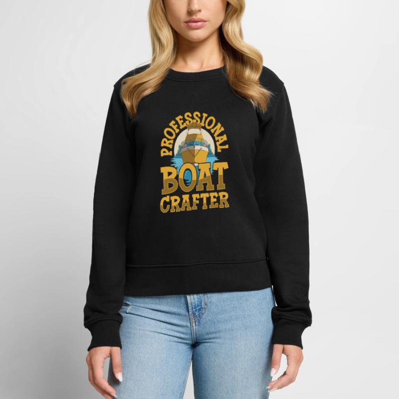 Constructeurs de bateaux Pull Premium bio Femme