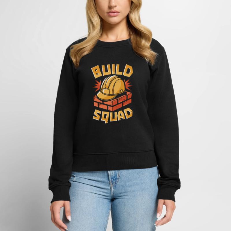 Master Builder Squad Women's Premium Organic Jumper