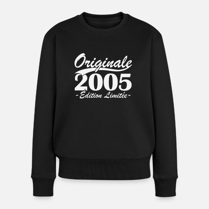 Originale 2005 édition limitée - Pull Premium bio Femme - noir