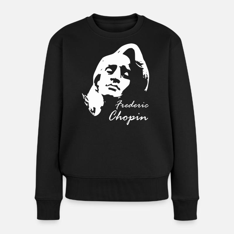 Chopin Frédéric - Pull Premium bio Femme - noir
