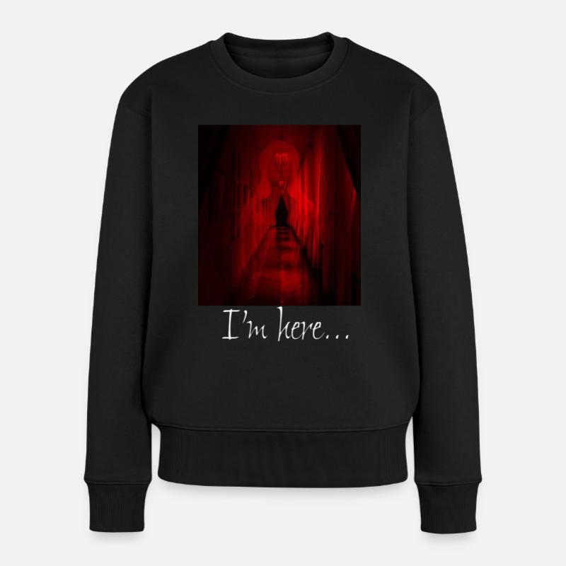 Fantôme rouge - Pull Premium bio Femme - noir