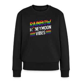 Mariage Gay Pride Mariage Gay - Pull Premium bio Femme - noir - Devant - Julia (174cm)