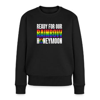 Mariage Gay Pride Mariage Gay - Pull Premium bio Femme - noir - Devant - Julia (174cm)