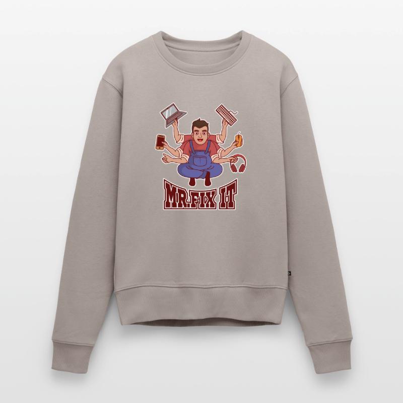 Mr. Fix IT Admin IT Specialist Sysadmin Women's Premium Organic Jumper