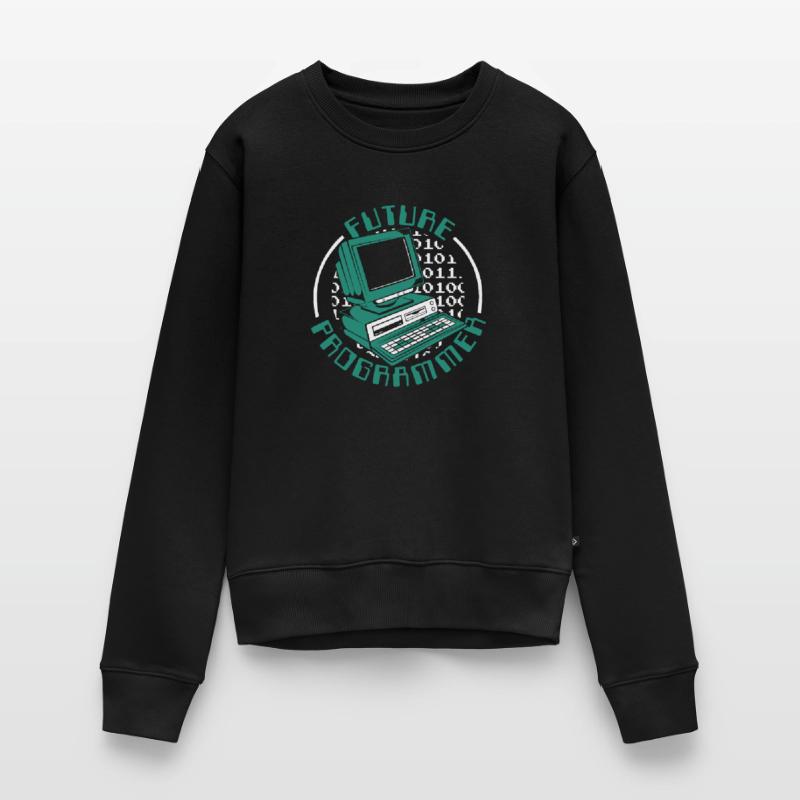 Future Programmer Softwareingenieur Developer Frauen Premium Bio Pullover
