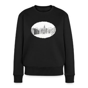 Munster Castle - Women's Premium Organic Jumper - black - Front - Julia (174cm)