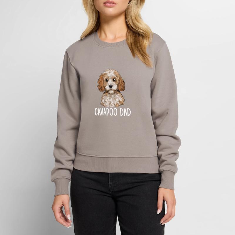 Cavapoo Papa, Cavapoo Pull Premium bio Femme