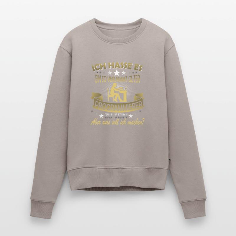 Lustiger Spruch Programmieren Programmier Frauen Premium Bio Pullover