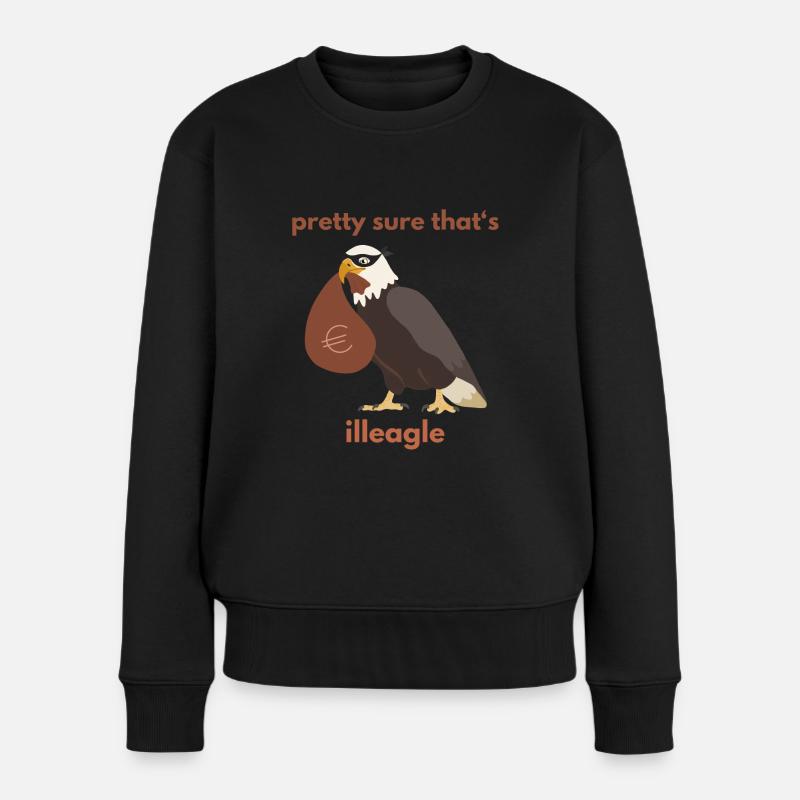 Presque sûr que c’est illégal - Pull Premium bio Femme - noir