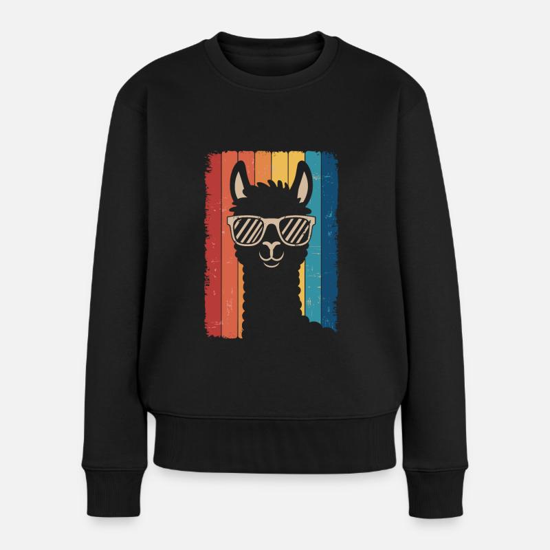 Alpaga - Pull Premium bio Femme - noir