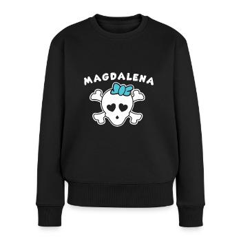 Pirate Lotte Design pour les filles et les femmes - Pull Premium bio Femme - noir - Devant - Julia (174cm)