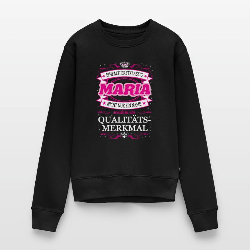 Qualitätsmerkmal Maria einfach Erstklassig Frauen Premium Bio Pullover