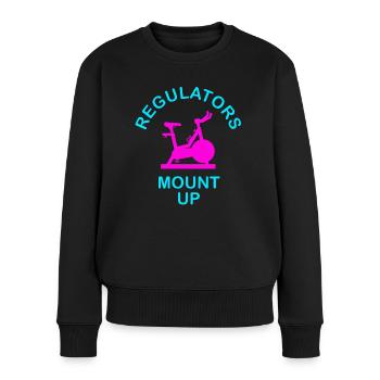 Regulators Mount Up - Women's Premium Organic Jumper - black - Front - Julia (174cm)