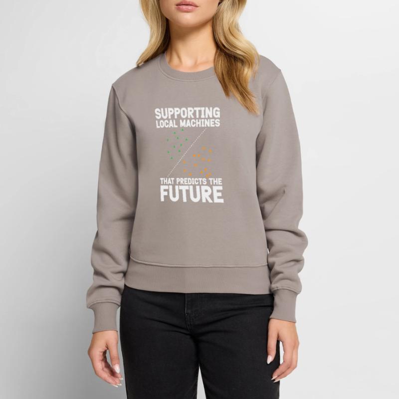 Support Vector Machines Programmer Artificial Women's Premium Organic Jumper