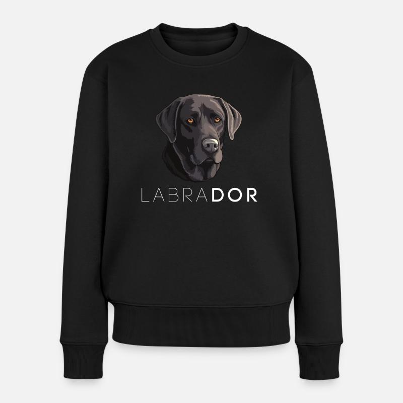 Labrador - Pull Premium bio Femme - noir