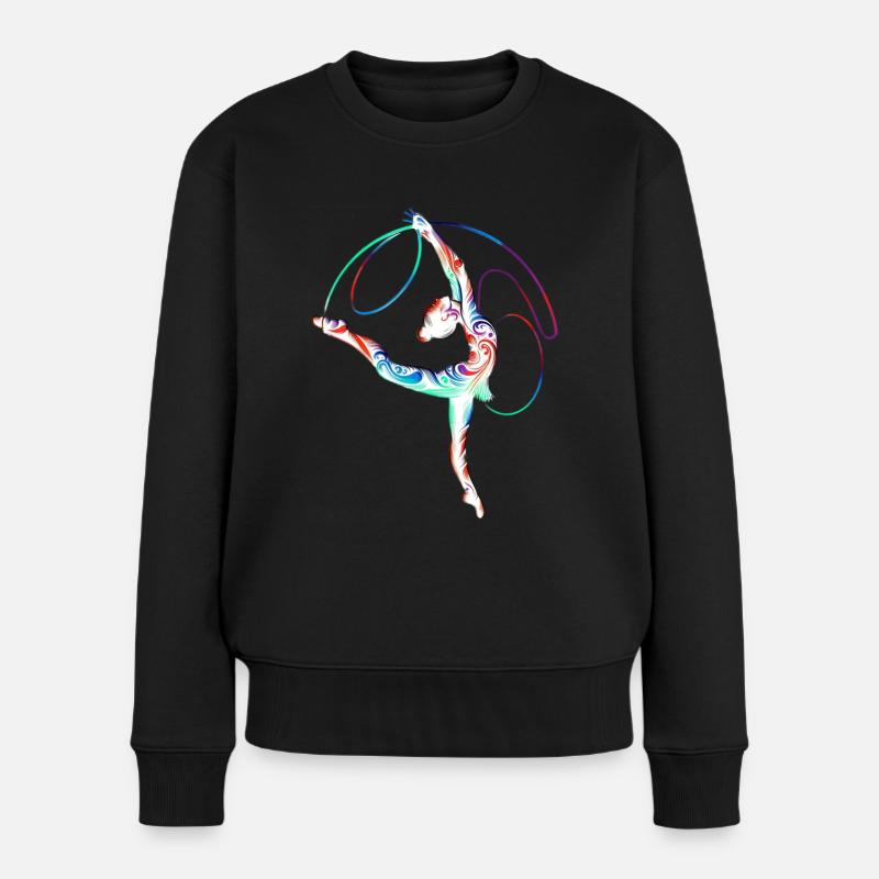 Dance - Frauen Premium Bio Pullover - Schwarz