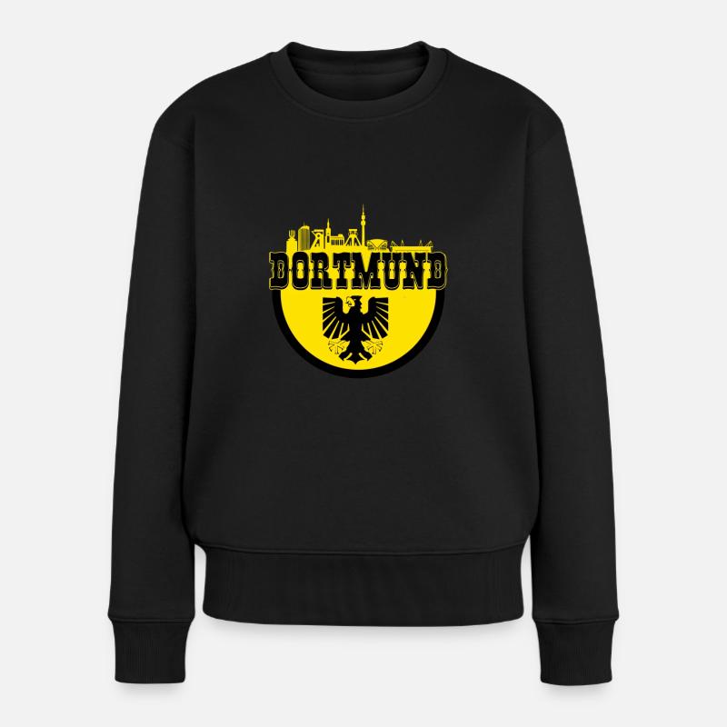 dortmund_logo - Women's Premium Organic Jumper - black