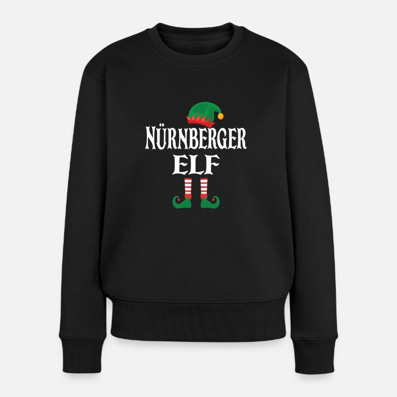 Nürnberger Elf - Frauen Premium Bio Pullover - Schwarz