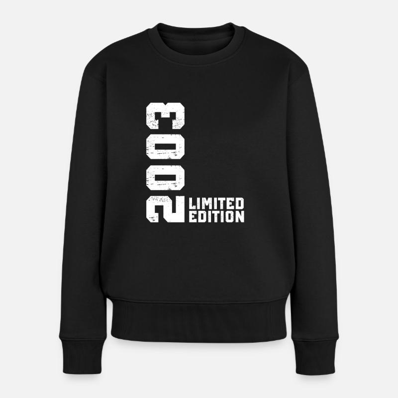 Édition limitée 2003 - Pull Premium bio Femme - noir