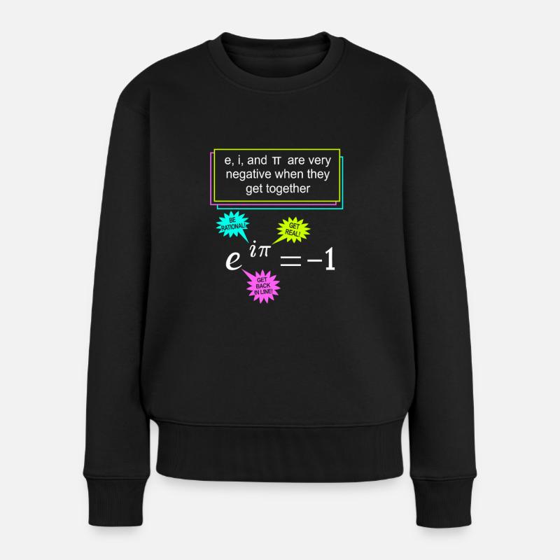 Matematica Matematica Matematica - Maglione ecologico premium da donna - nero