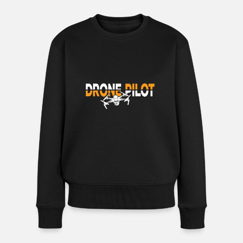 Drone Pilot Drone Drones Drone Pilot Limited - Pull Premium bio Femme - noir