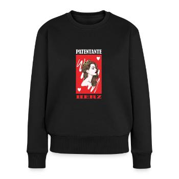 Godmother Aunt Godmother Baptismal Godchild - Women's Premium Organic Jumper - black - Front - Julia (174cm)