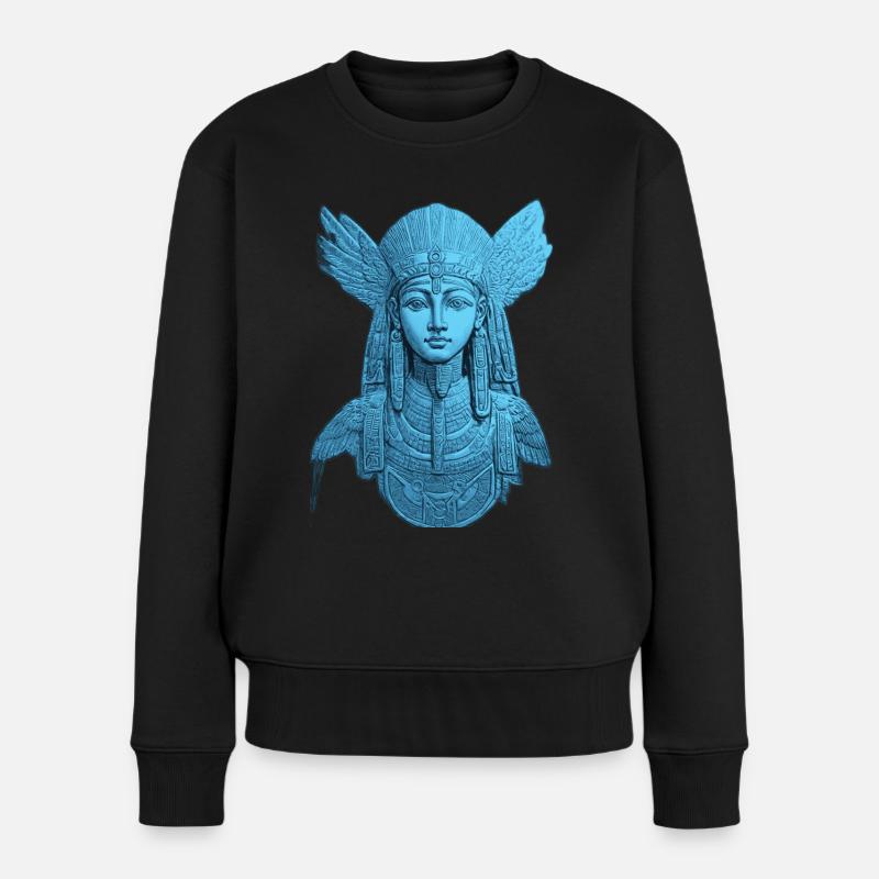 Égypte - Pull Premium bio Femme - noir
