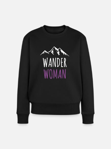 Randonnée Woman randonnée randonnées alpines - Pull Premium bio Femme - noir