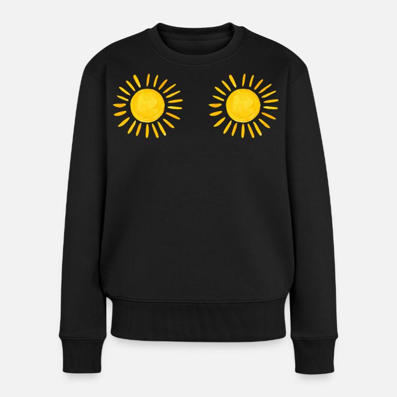 Femmes t-shirts Sun - Pull Premium bio Femme - noir