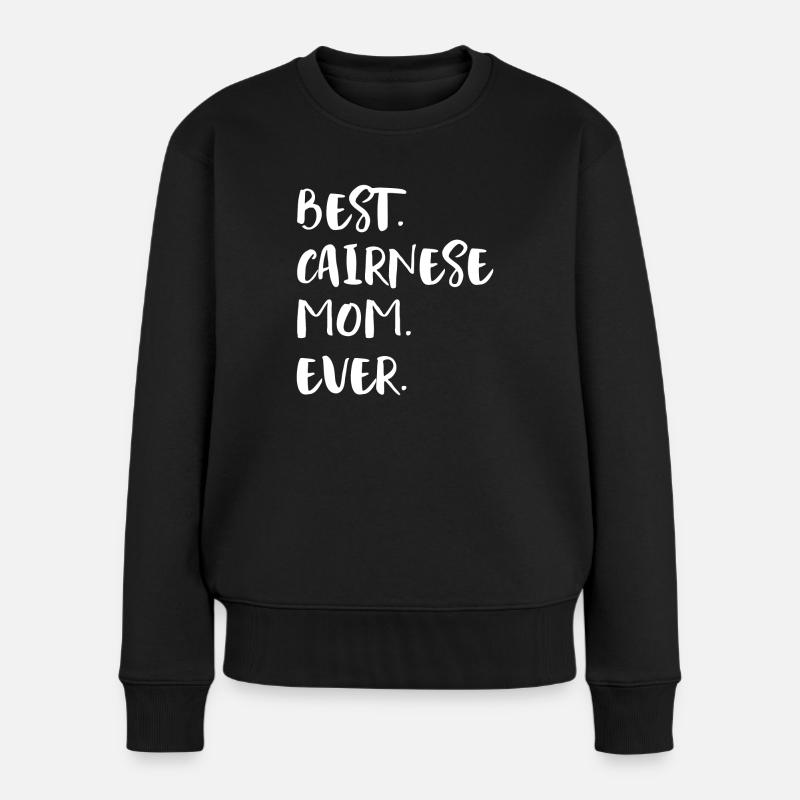 Cairnese Mom - Women's Premium Organic Jumper - black