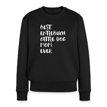 Entlebuch Cattle Dog Maman - Pull Premium bio Femme - noir - Devant - Julia (174cm)