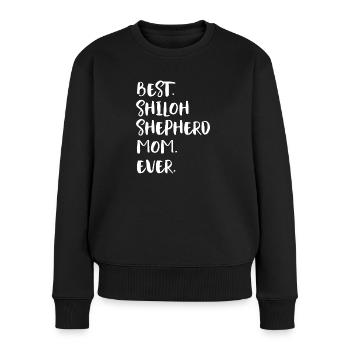 Shiloh Shepherd Mom - Women's Premium Organic Jumper - black - Front - Julia (174cm)